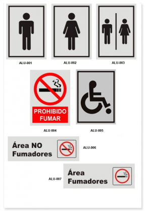 Señales en Aluminio